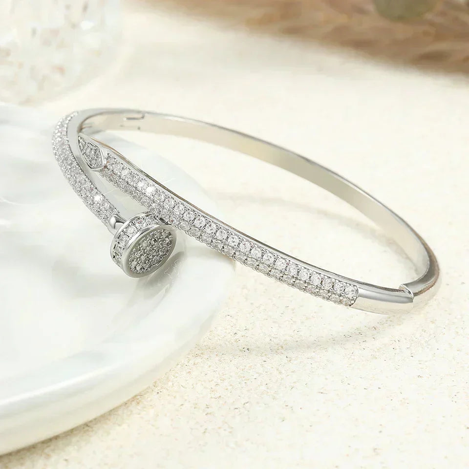 SPIKE | Voller Diamantarmband