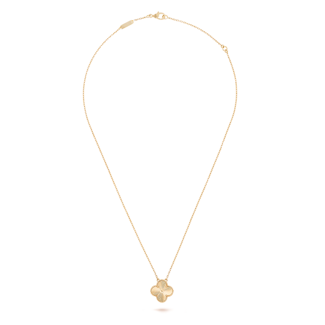 KLEEBLATT | Goldene Halskette