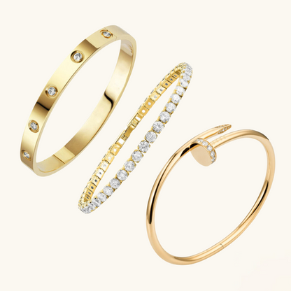 3-teiliger Armband-Set "Julia"