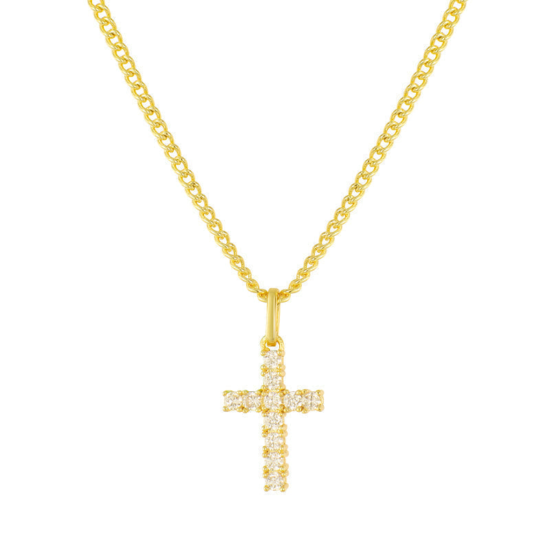 EXKLUSIV | Elegantes Kreuz-Neklace