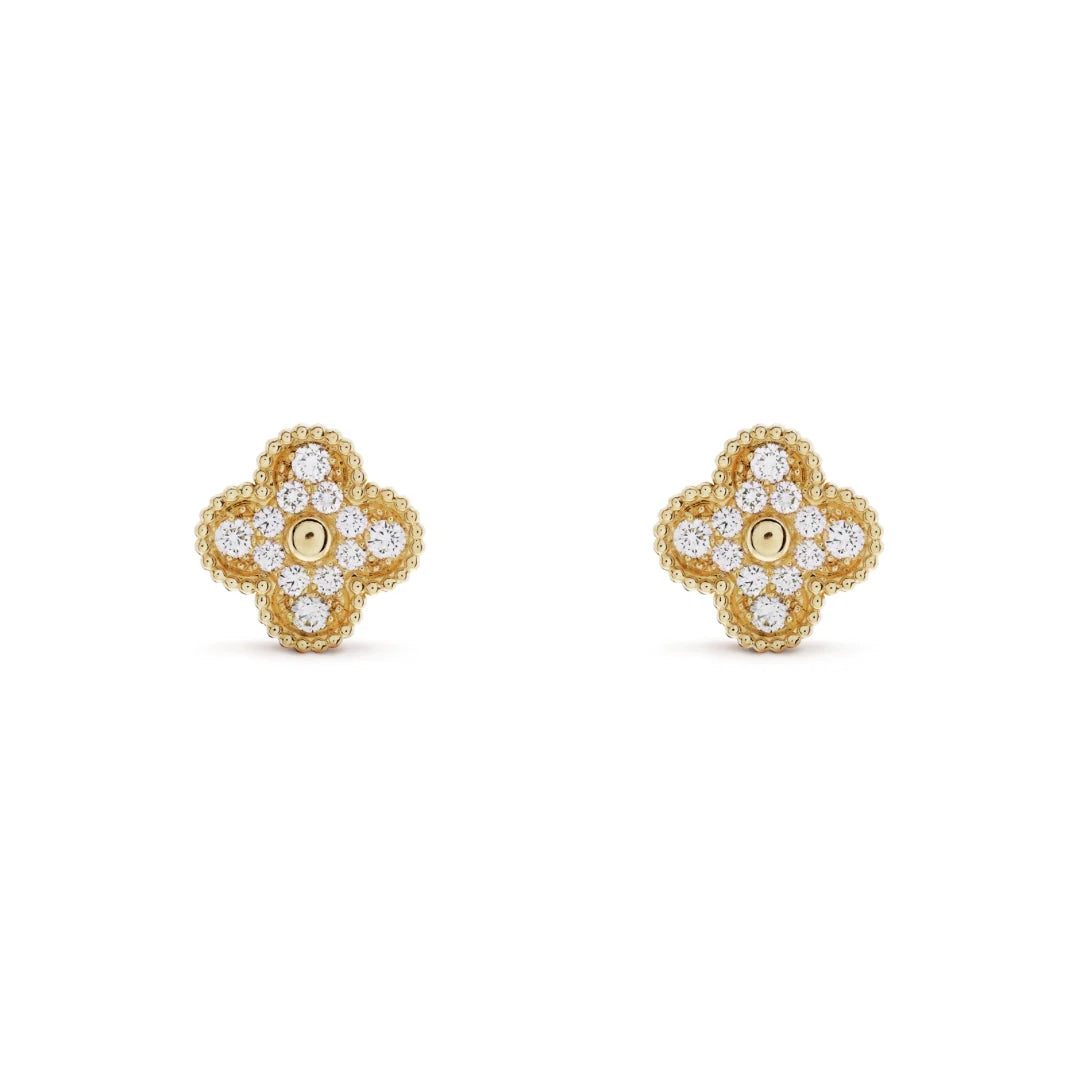 KLEEBLATT | Gold Ohrringe Prestige