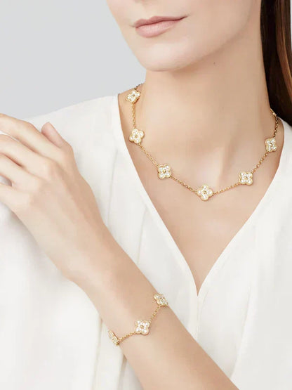 KLEEBLATT | Goldarmband Prestige