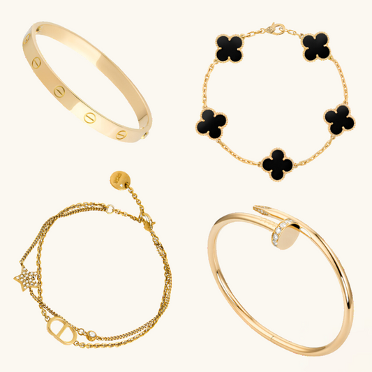 4-teiliges Armband-Set "Sofia"