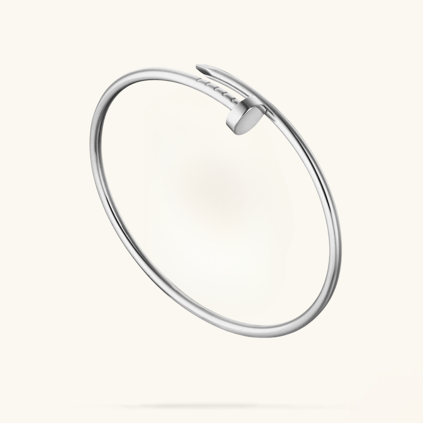 SPIKE | Dünnes Silberarmband