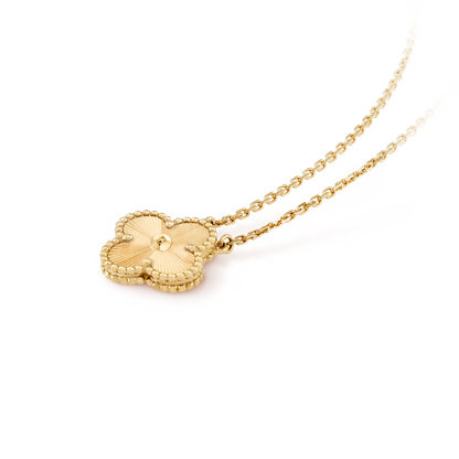 KLEEBLATT | Goldene Halskette