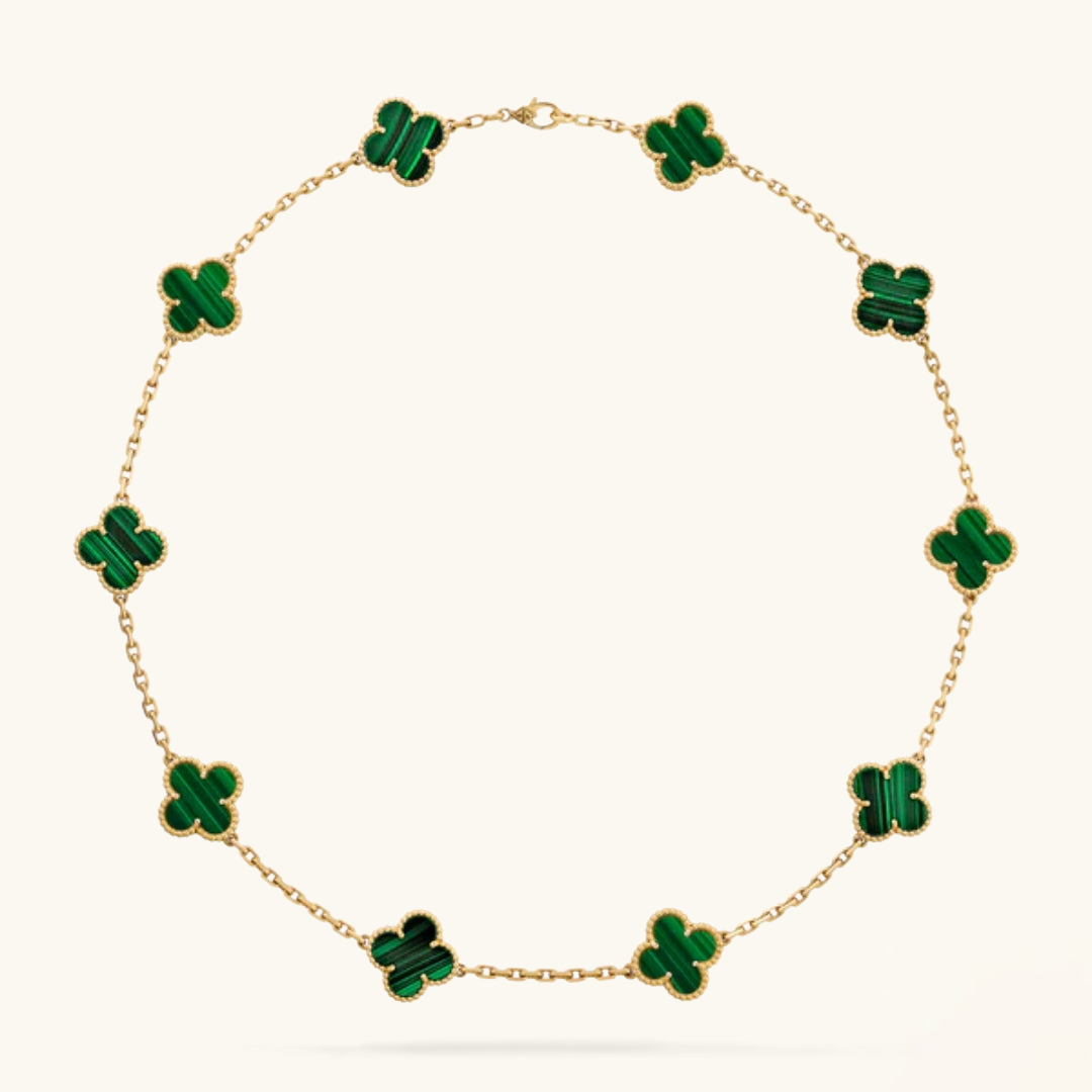 KLEEBLATT | 10 Motive Grünes Halsband