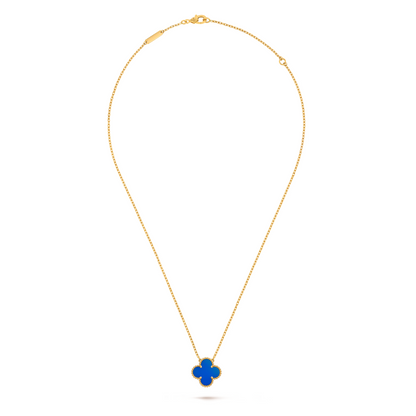 KLEEBLATT | Blaue Halskette