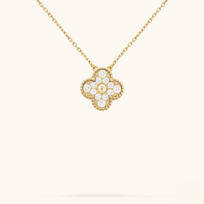 KLEEBLATT | Goldene Halskette Prestige