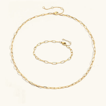 Aurelia Paperclip Ketten Set