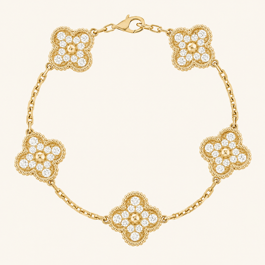 KLEEBLATT | Goldarmband Prestige