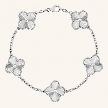 KLEEBLATT | Silberarmband