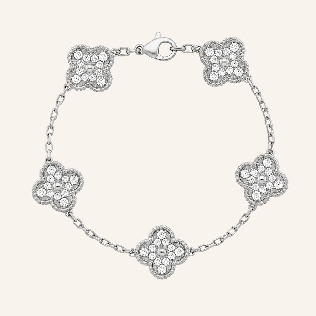 KLEEBLATT | Silberarmband Prestige
