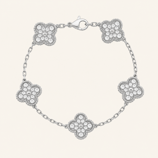 KLEEBLATT | Silberarmband Prestige