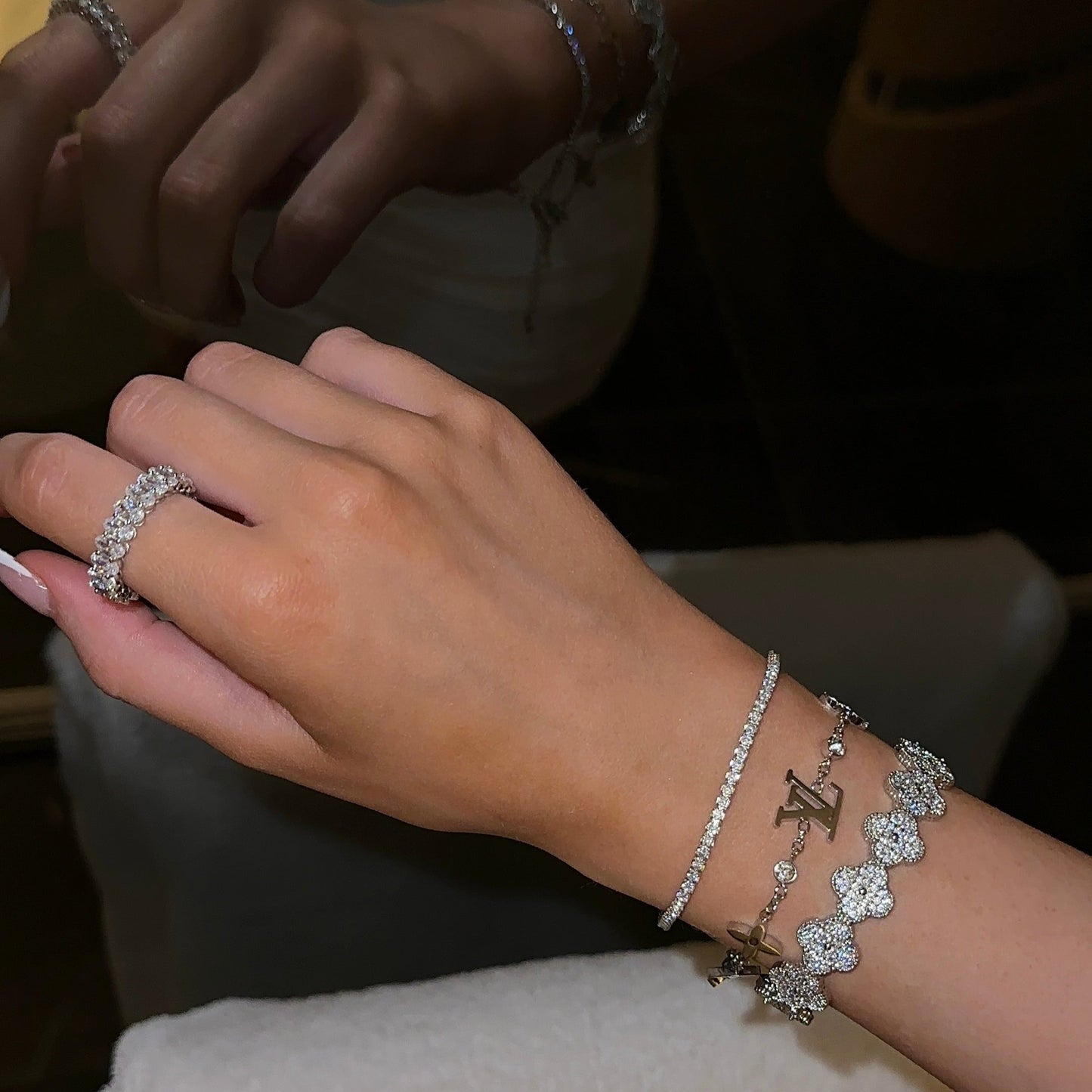 EXKLUSIV | Lottie Armband Silber