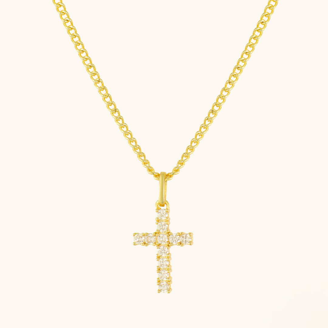 EXKLUSIV | Elegantes Kreuz-Neklace