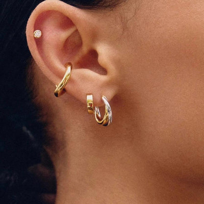 Élan Twist Hoop Ohrringe