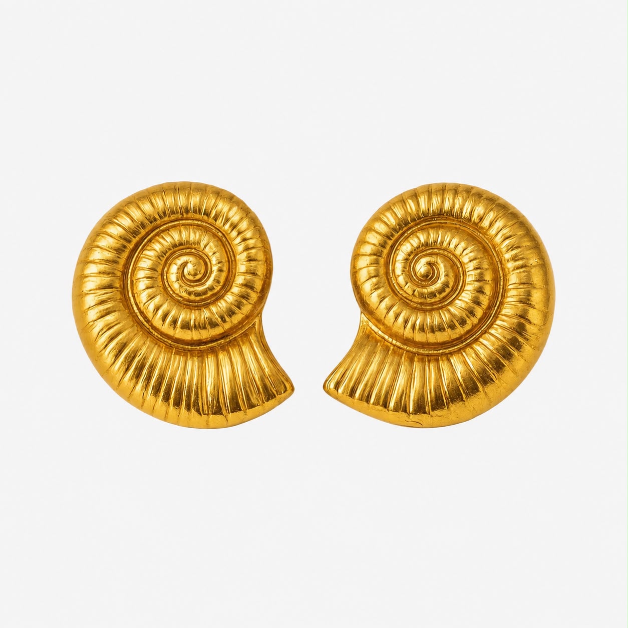 Oceana Spiral Shell Ohrringe