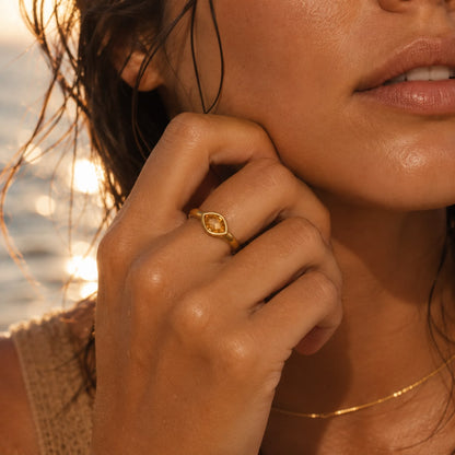 Goldener Horizont Ring