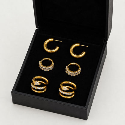 Luxe Gold Ohr Stack Set