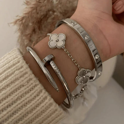 4-teilige Armband-Set "Silvio"