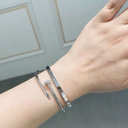 ETERNITY | Dünnes Silberarmband