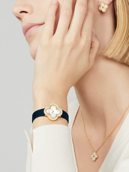 KLEEBLATT | Goldene Halskette Prestige